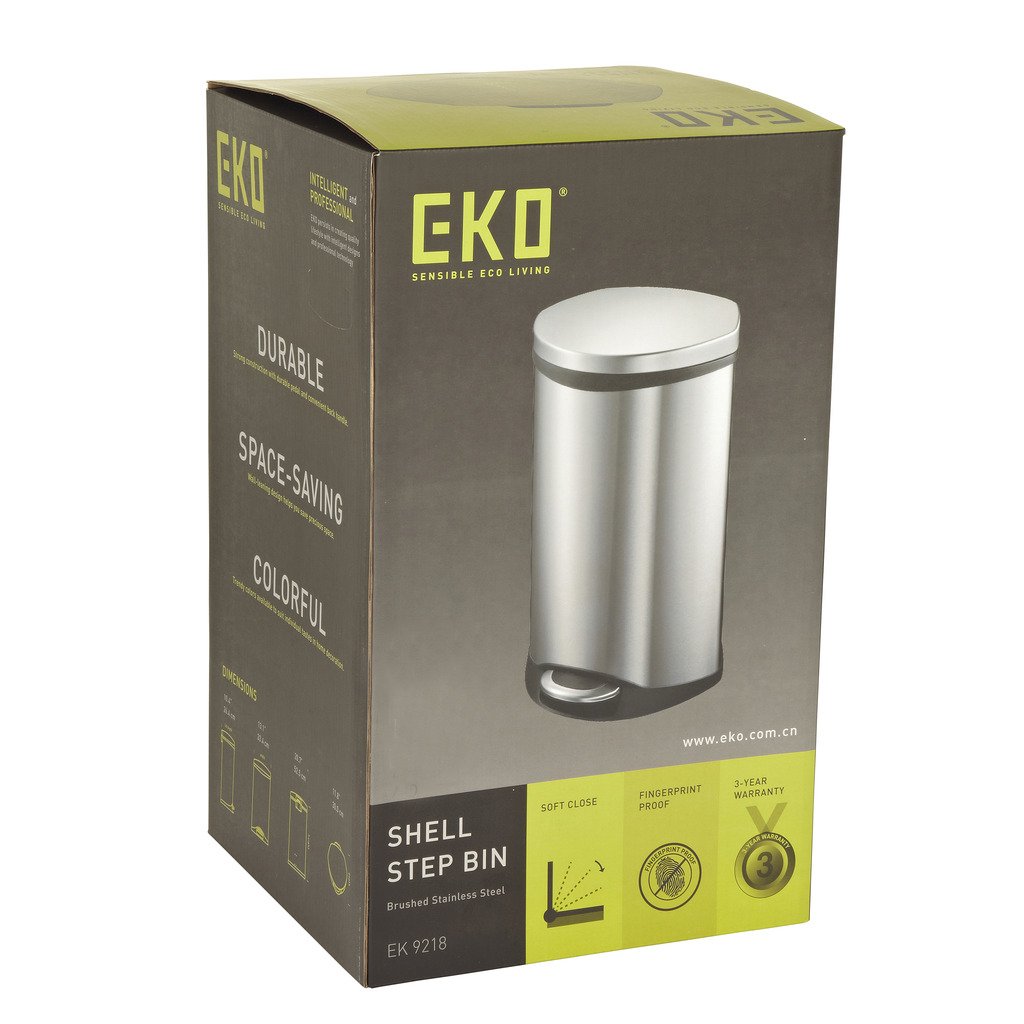 EKO Soft Close Pedal Dustbin Garbage Trash Can 18L Amazon.in Home