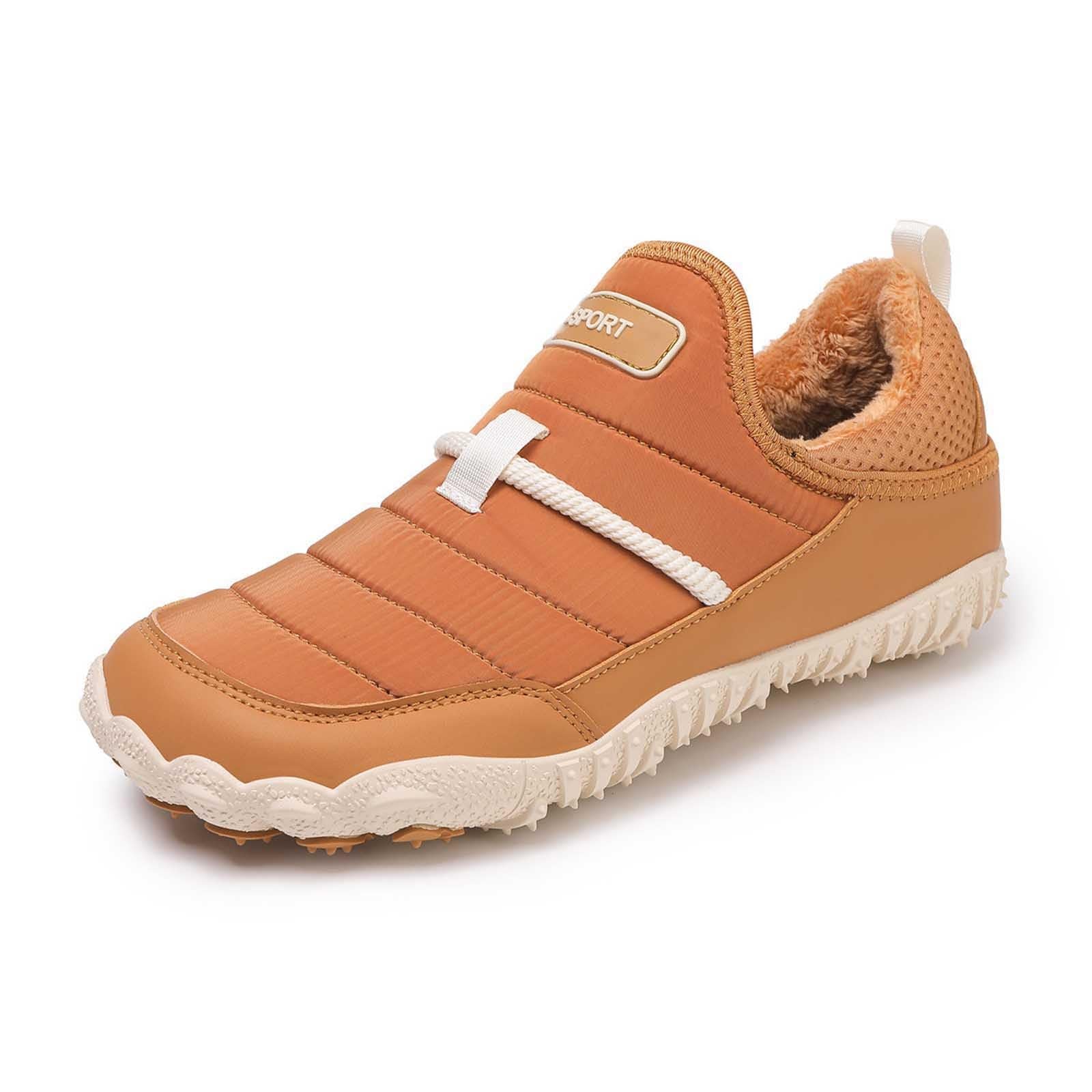 Stivaletti Donna Invernali Stivali Donna Invernali Scarponcini Impermeabili 45 Larga Con Pelliccia Scarpe Antinfortunistiche Interna Da Neve Ortopediche Trekking Comode On Plantare Estraibile Zeppa