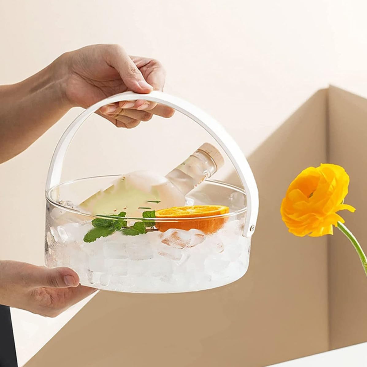 Didiseaon Molde de Barril de Silicona para Manualidades Diy, Fácil de Desmoldar, Lavable y Flexible, Adecuado para Crear Contenedores y Cajas de Almacenamiento