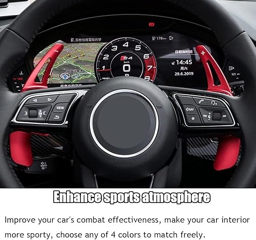 Miniatura 4 de Kakash Accesorio interior personalizado para Audi A3 A4 A5 A8 Q3 Q5 Q7 (2015 2016 2017 2018 2019 2020 2021) Q8 TT TTS S3 S4 S5 - Juego de 2 fundas