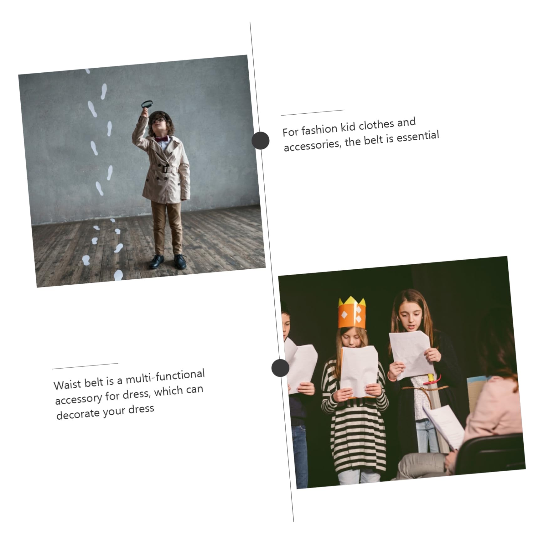 LIFKOME 3juegos Cinturones Elásticos Para Niño Ajustables Aleatorios Para Ropa Escolar y Casual Adecuados Para Niño y
