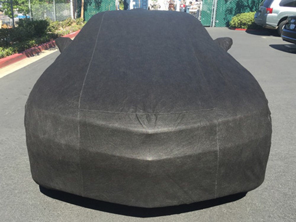 CarsCover Custom Fits 2010-2024 Chevy Camaro Car Cover for 5 Layer Ultrashield Black Covers — view 4