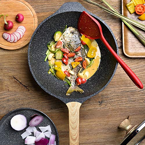 Wok antiadherente con tapa transparente 30 cm miniatura 7