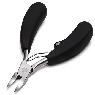 BEZOX Precision Toenail Clippers for Thick or Ingrown Toenails- Podiatrist Toenail Clippers - Professional Large Nail Clipper Grooming Tool -Spare Spring-New Packaging(No Metal Box) - Amazon product rated Grade A