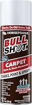 Bull Shot Carpet Spot & Stain Remover by Horsepower, AS-SEEN-ON-TV, Made In USA, Just Point & Spray, Stain-Lifting Foam-Action, Pet Stains & Odors, Coffee, Soda, Wine, Grease, New & Old Stains & More