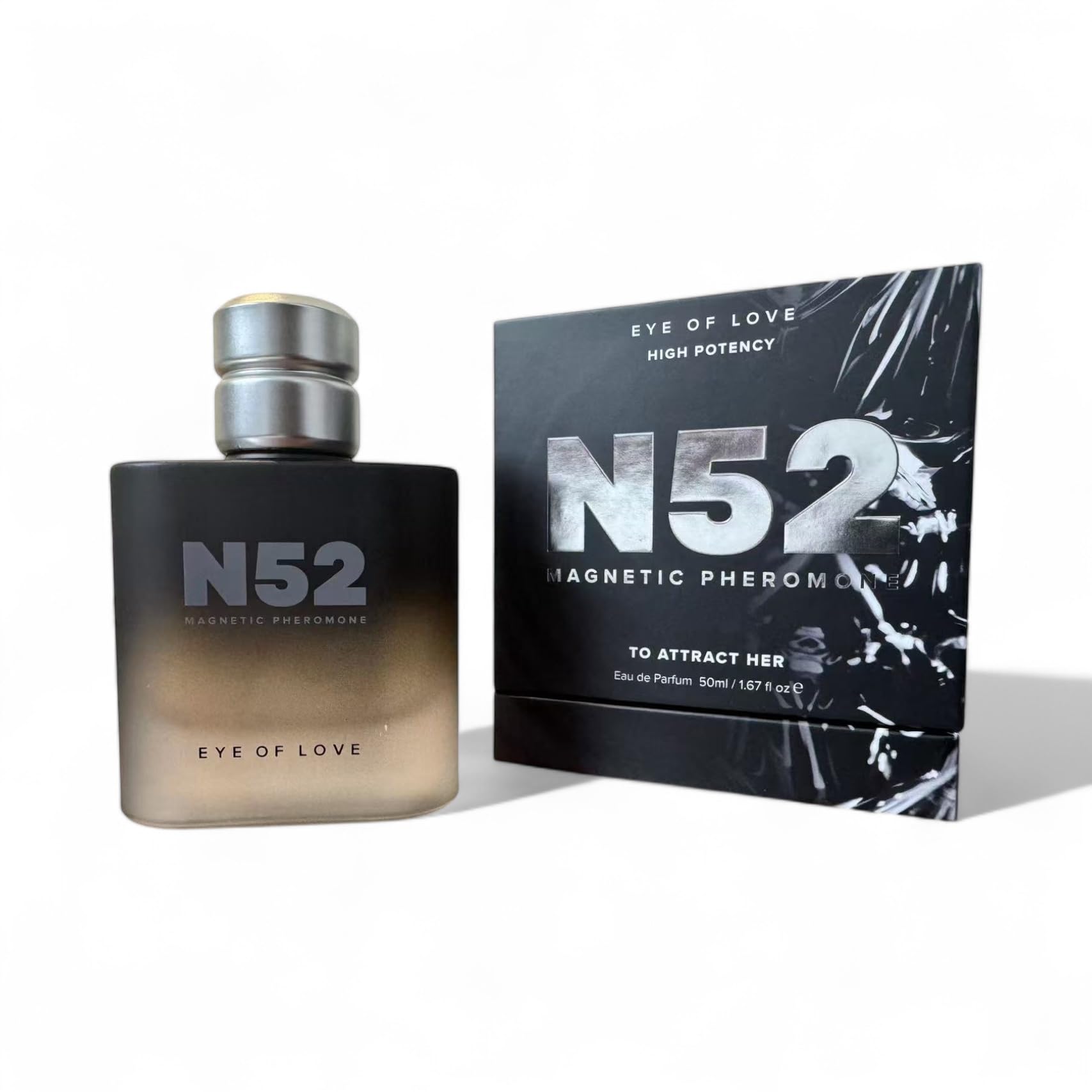 Eye of Love N52 Magnetic Pheromone Cologne – 50ml Premium Scent for Attraction and Confidence