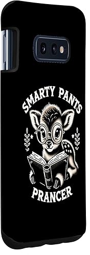 Miniatura 3 de Galaxy S10e Smarty Pants Prancer Christmas Funny Graphic Tees Case