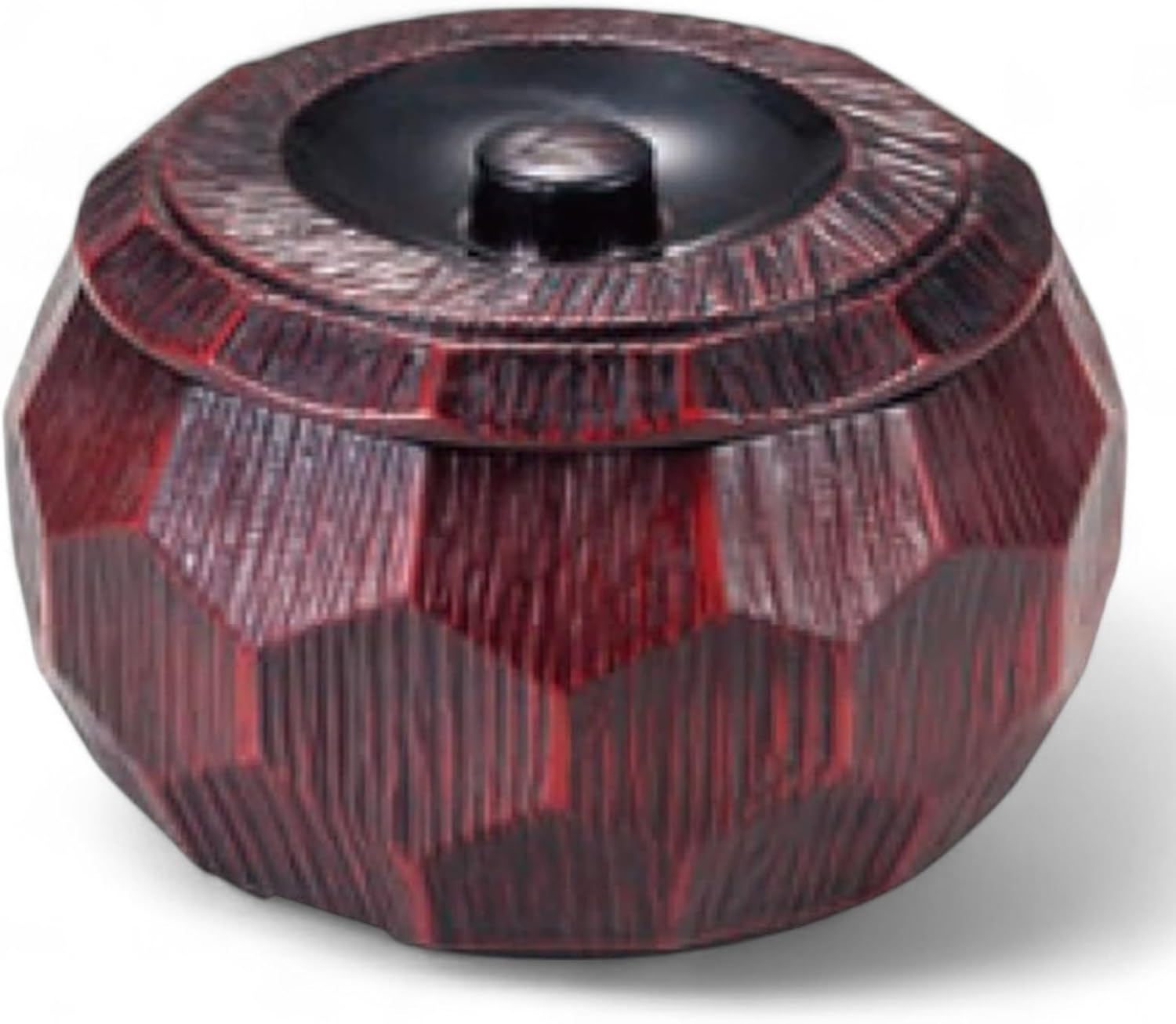 J-kitchens Hitsumabushi Container, Eel, Nishiki Turtle Shell, Rice Bowl, Akebone, 5.9 x 3.5 inches (15.1 x 9 cm), Made in Japan