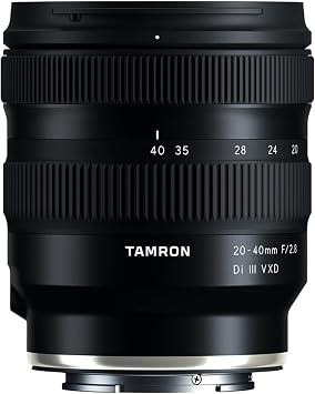 Tamron 20-40mm f/2.8 Di III VXD Lens for Sony E-Mount Full Frame Mirrorless Cameras Black