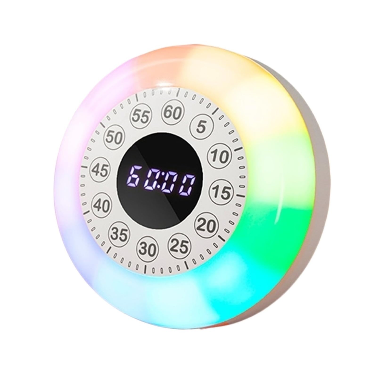 Rechargeable Kitchen Timer LED Digital Cooking Alarm Clock Study Time Manager Trainning Stopwatch Shower Baking Reminder Reliable Efficient