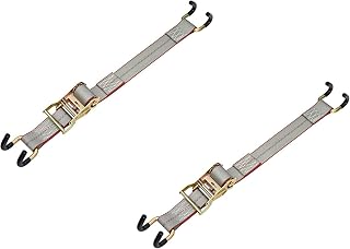 Generic Qty. 2, Best!! Secure Tow Premium Grey Webbing!! Secure Tow SWR03-CLH (x2) Steering Wheel Lock for Tow Truck, Wrecker, Rollback, Heavy Duty 8-R34CH