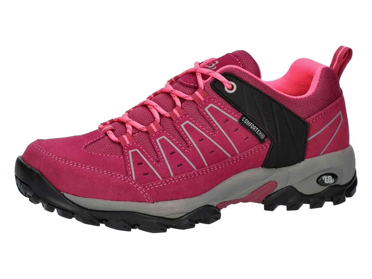 Brütting Unisex's Mount Pinos Low Trekking Shoes, Pink, 8.5 UK