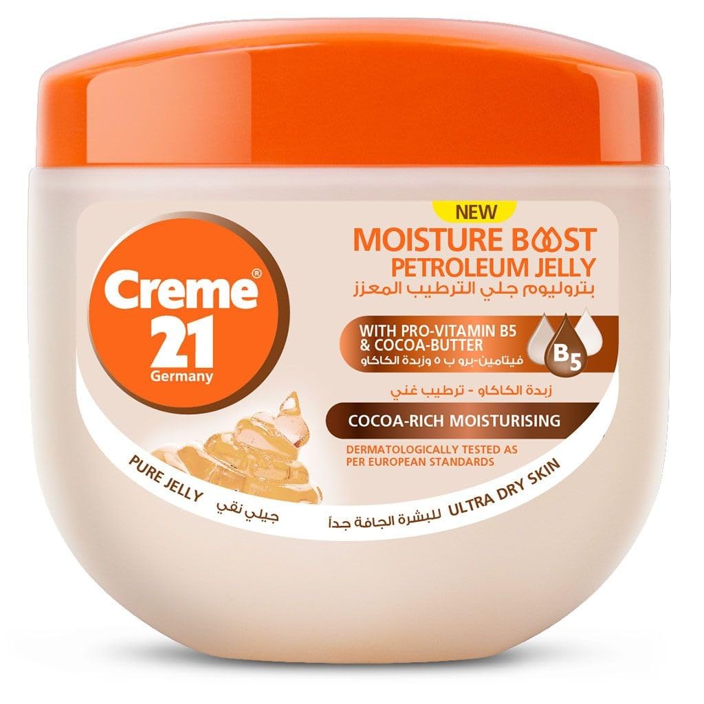 Creme 21 Crème 21: Cocoa petroleum jelly