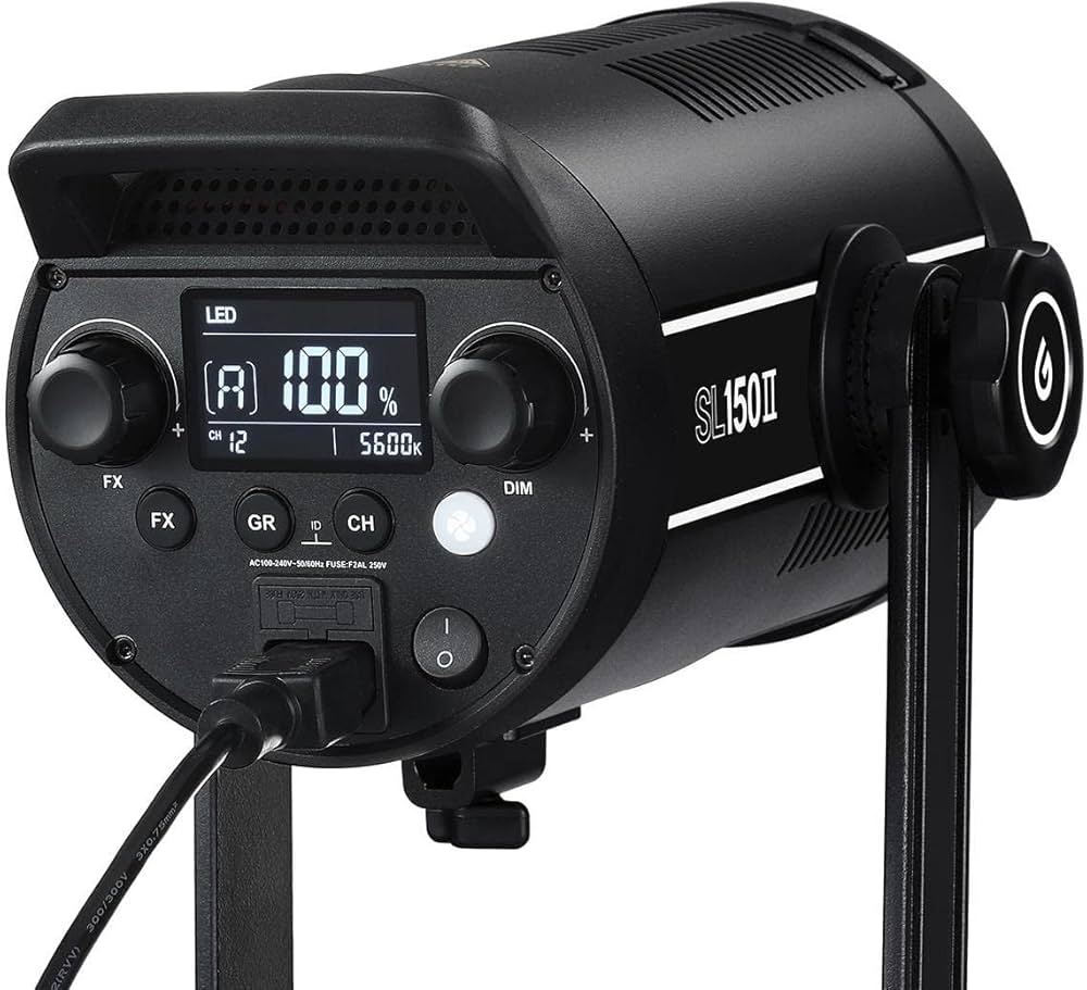 Godox SL-150W LEDライト 2台セット GODOX SL150II 150W LED Video Light : Amazon.in: Electronics