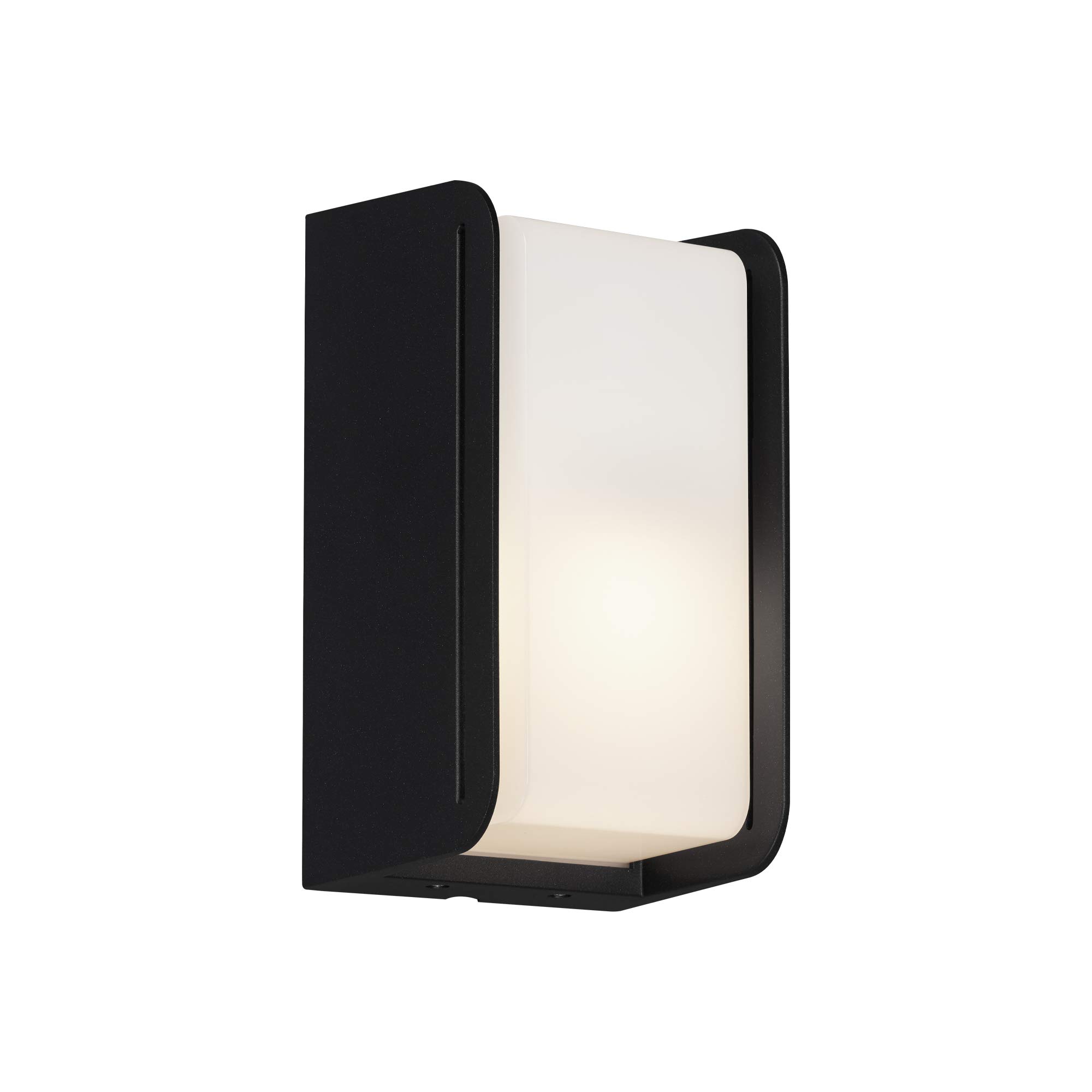 Briloner Leuchten - 3016-015 LED Outdoor Light, IP44, 1x E27, max. 12 Watt, White/Black, 215 x 120 x 100 mm (L x W x H) - Image 4