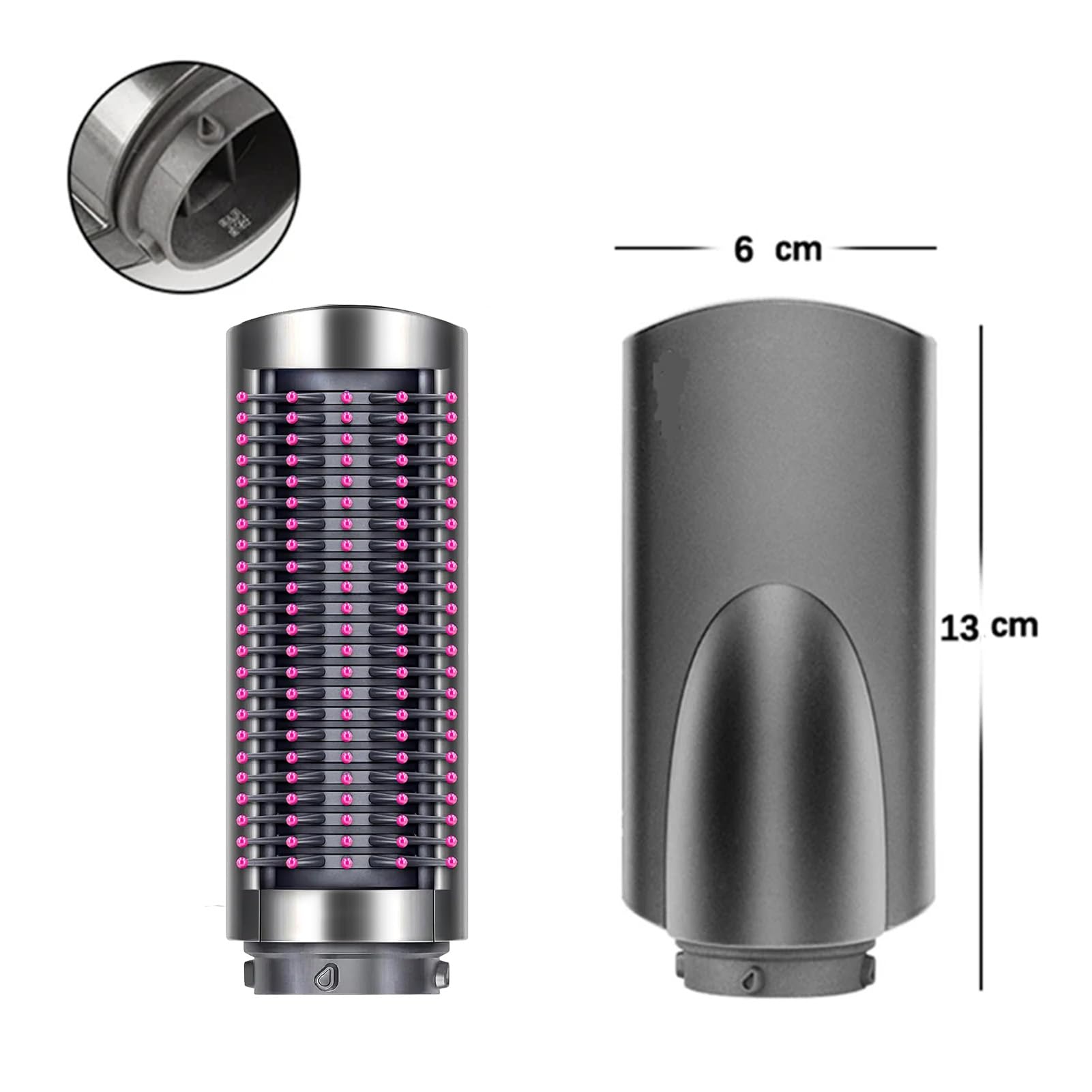 Spazzola lisciante solida per Dyson Airwrap Hair Styler Hair Styling Pettine