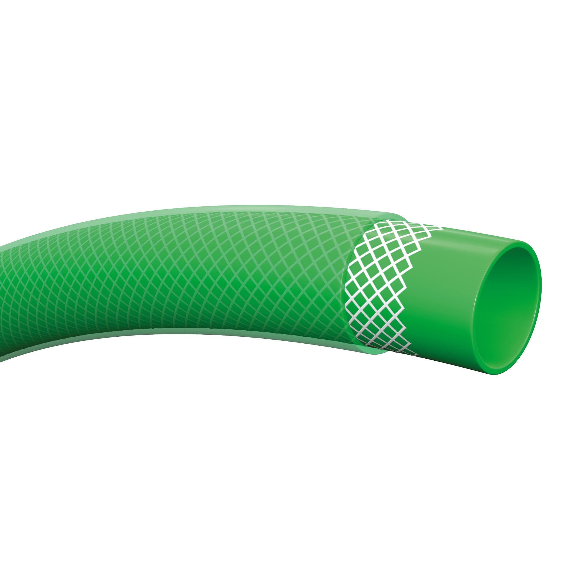 Amig - Tubo da giardino | 25 metri | Ø15 mm | Flessibile | Intrecciato |PVC | Colore verde