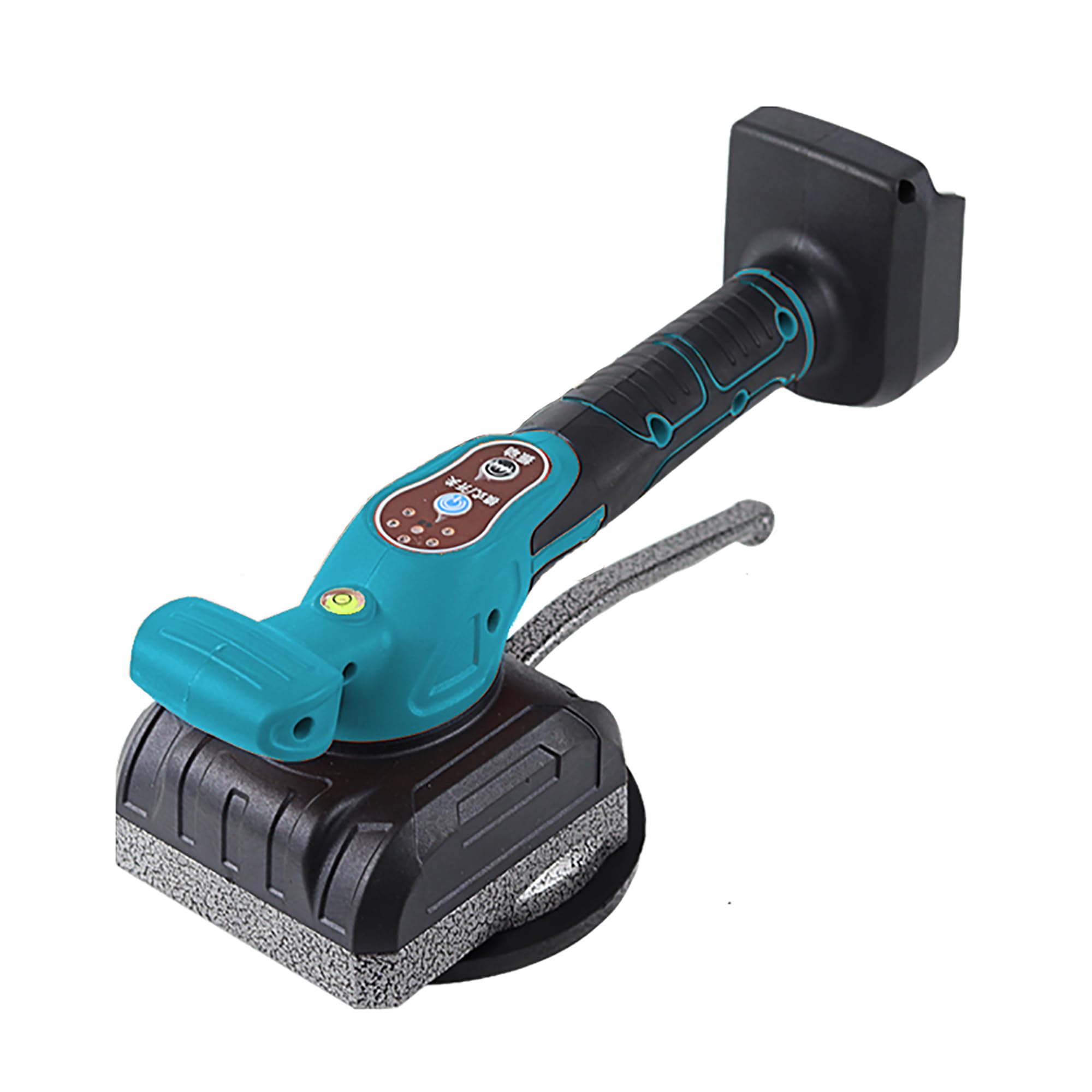 Akku Fliesenrüttler - Wiederaufladbare Fliesenleger Vibrationsgerät mit 16cm Saugnapf für Makita 21V, Professionelles Fliesenverlegemaschine Fliesenlegerwerkzeuge für 0,6-1.2m Fliesen(ohne Akkus)