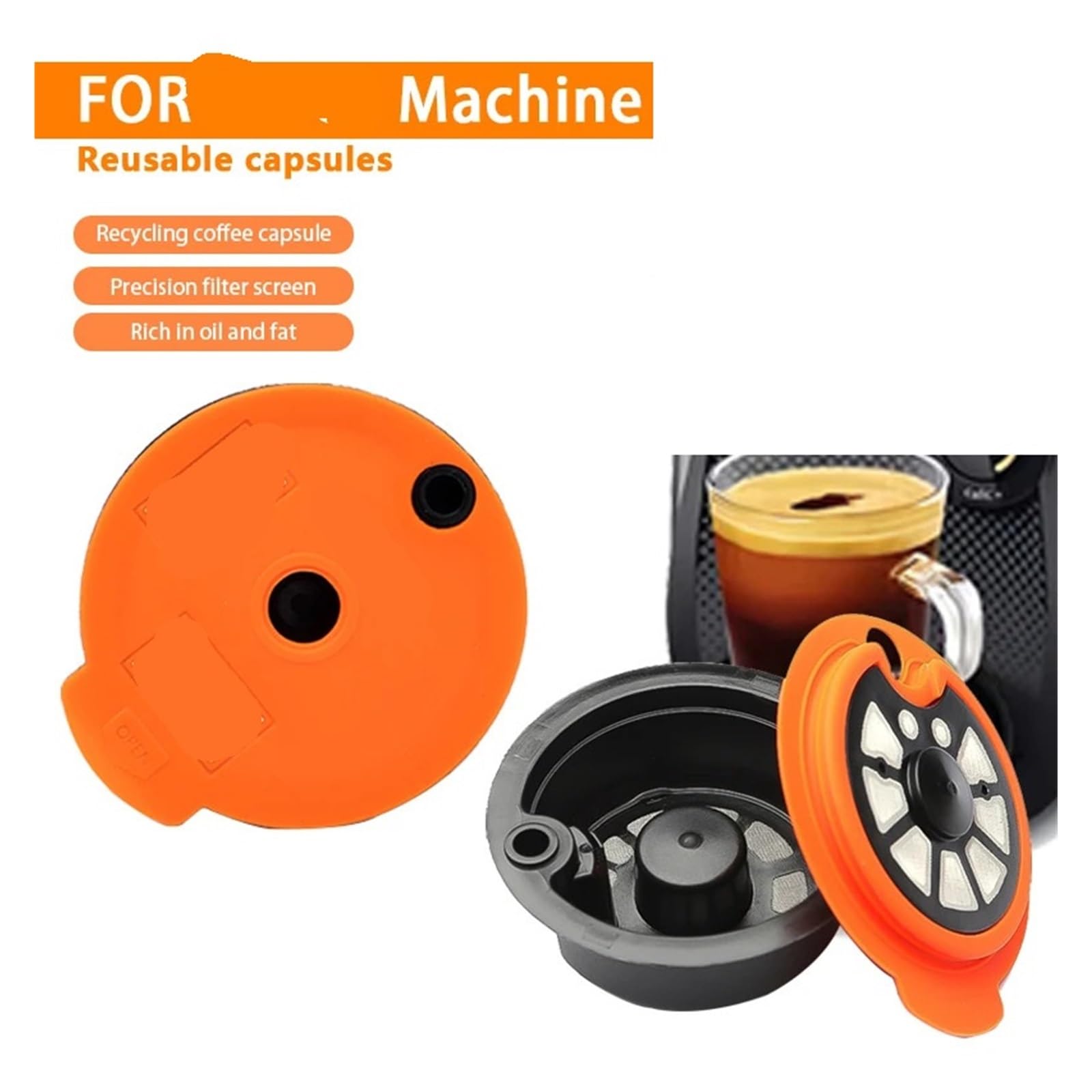 Filtro, Equipo De Café Con Carcasa De Circulación, Compatible Con BOSCH, Compatible Con Tassimo, Cápsulas De Café(220ml)