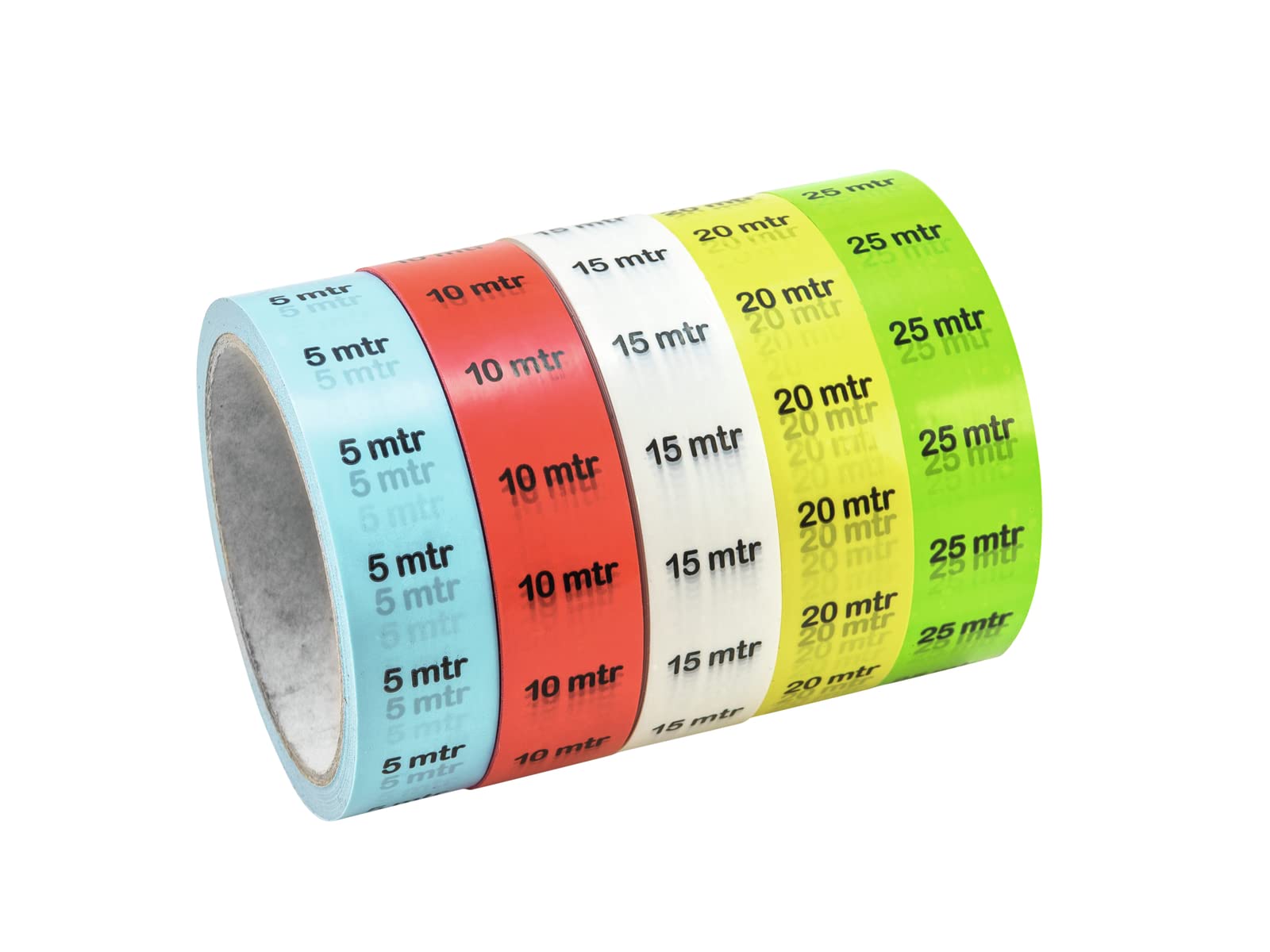 Eurolite Kabelmarkierung Kabelmarkierung Set, farbcodierte Markierungen in 5 Farben, farbige Kabelmarkierungen