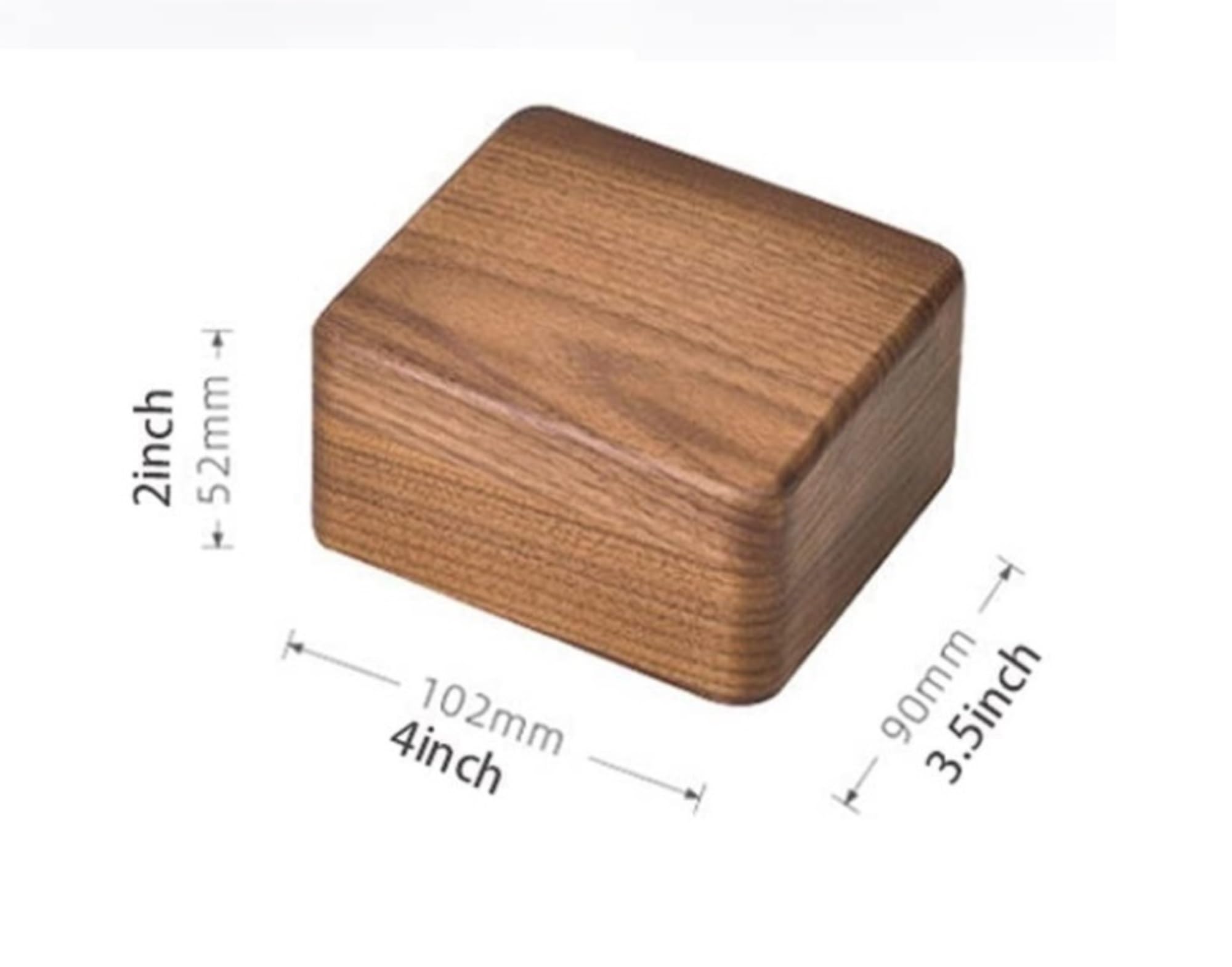 Cajas Musicales Caja de música con Reproductor de Discos de Vinilo, Caja de música con Mecanismo de relojería de Madera, for el cumpleaños del Día de San Valentín Musical