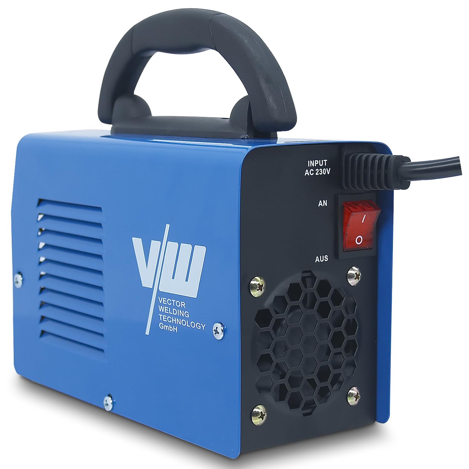 Soldador Inverter 200A Máquina de Soldar ARC- Dispositivo de Soldadura con Inversor de Electrodos - Pinza de Tierra y Portaelectrodos - IGBT ARC200G de Vector Welding