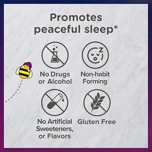 Miniatura 2 de Zarbee's Suplemento líquido para dormir para niños con 1 mg de melatonina sin medicamentos y eficaz fácil de tomar sabor a bayas naturales para