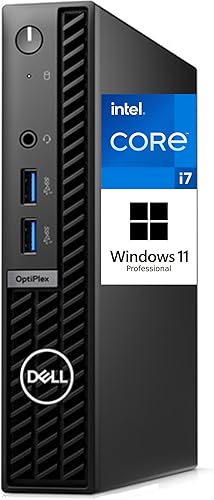 OEM Dell OptiPlex 7010 7000 MFF Intel i7-13700T 16 Core, 64GB RAM, 2TB NVMe, WiFi 6, Bluetooth, DisplayPort, KB y mouse con cable, 3 años, W11P, disponible en Yaxa Peru