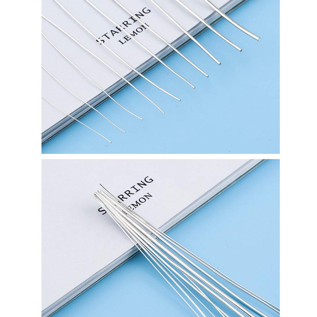 3 Rotoli Filo Per Gioielli In Alluminio Filo Flessibile Per Perline In - Foto 12