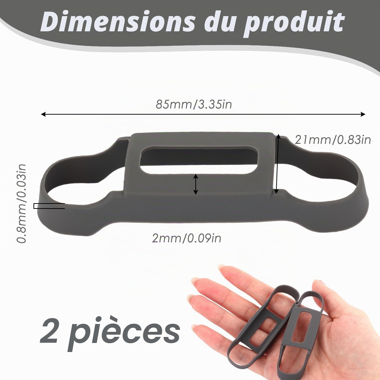 Sangles de support d'hélice pour mini 4K, 1 paire de supports d'hélice de drone, accessoire de drone, matériau en silicone, protection d'hélice, pales de protection, stabilisateur pour DJI Mavic Mini