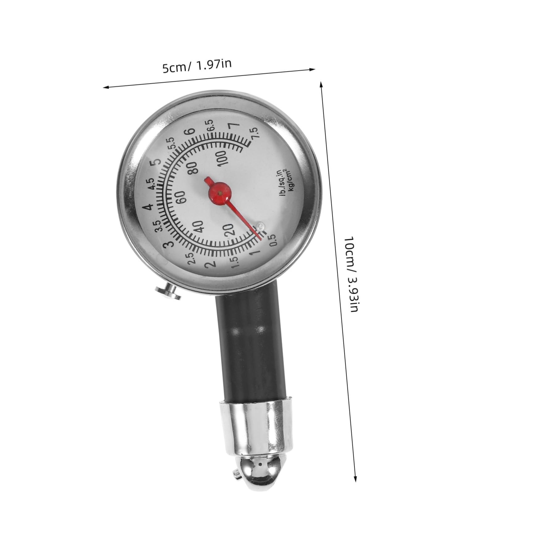 Luxshiny Tire Pressure Gauge High Precision Dial Type Tire Pressure for Car Essential Automotive Pressure Monitor for Safe Driving Accurate Readings Compact Design