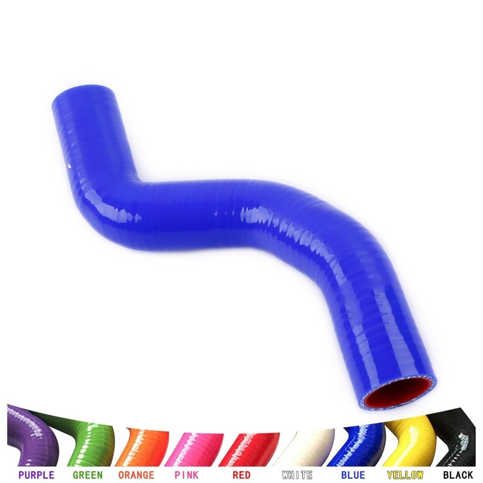 Manguera Gasolina Kit de mangueras y Tubos de refrigerante de radiador de Silicona para Fiat Punto GT 1.4L Turbo (1993-1999), 2 Unidades (1994-1997 y 1998) Manguito Turbo(Red)