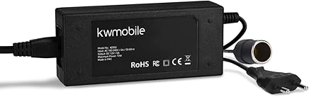 Kwmobile Transformador de voltaje de 240V a 12V encendedor de cigarros - Fuente de alimentaci?n adaptador de corriente - Rectificador de tensi?n 72 Kwmobile Transformador de voltaje de 240V a 12V encendedor de cigarros - Fuente de alimentaci?n adaptador de corriente - Rectificador de tensi?n 72