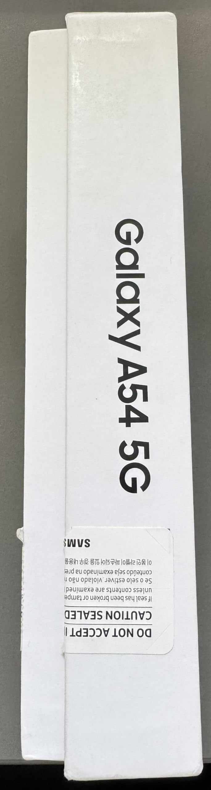 Samsung A546B Galaxy A54 5G, Unlocked, 128 GB (Awesome Graphite) ohne Simlock, ohne Branding