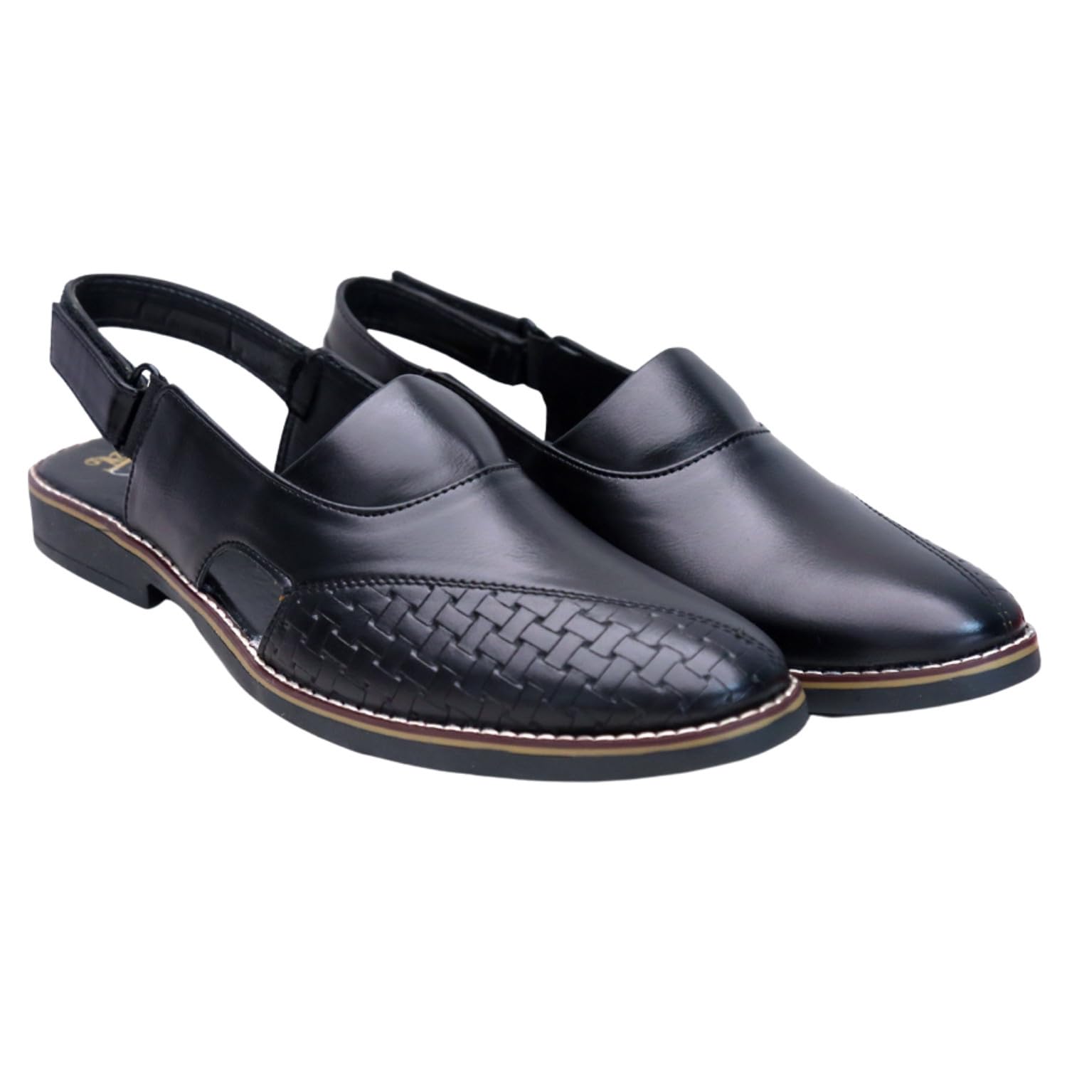 Bollyes Mens Sandal Black Colour | Size 5 (B0D6KXC7BX) Amazon Price History, Amazon Price Tracker