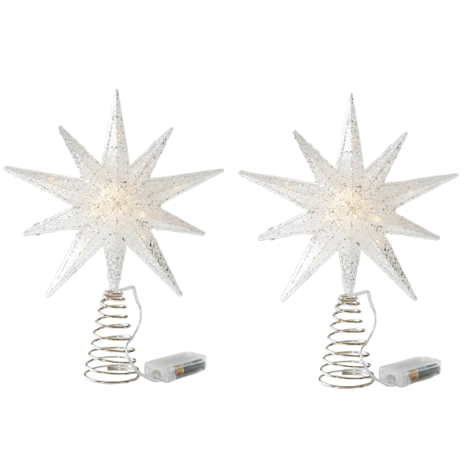 Estrella De Navidad para Árbol con Luces Navideños para Cima del Árbol De