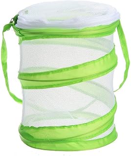 XILOSIN Cage Housing Pop-up Enclosure - Small Praying Mantis Stick Insect Butterfly 1PC Light Green