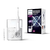 Philips Sonicare Irrigatore Orale Power Flosser 3000 – Per denti e gengive modello HX3711, 20, White, 1.0 unità, Sonicare 3000, Bianco, Con contenitore