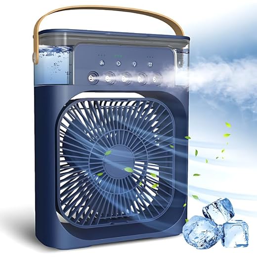 Drumstone Portable Mini Air Conditioner Cooler 7 Color L