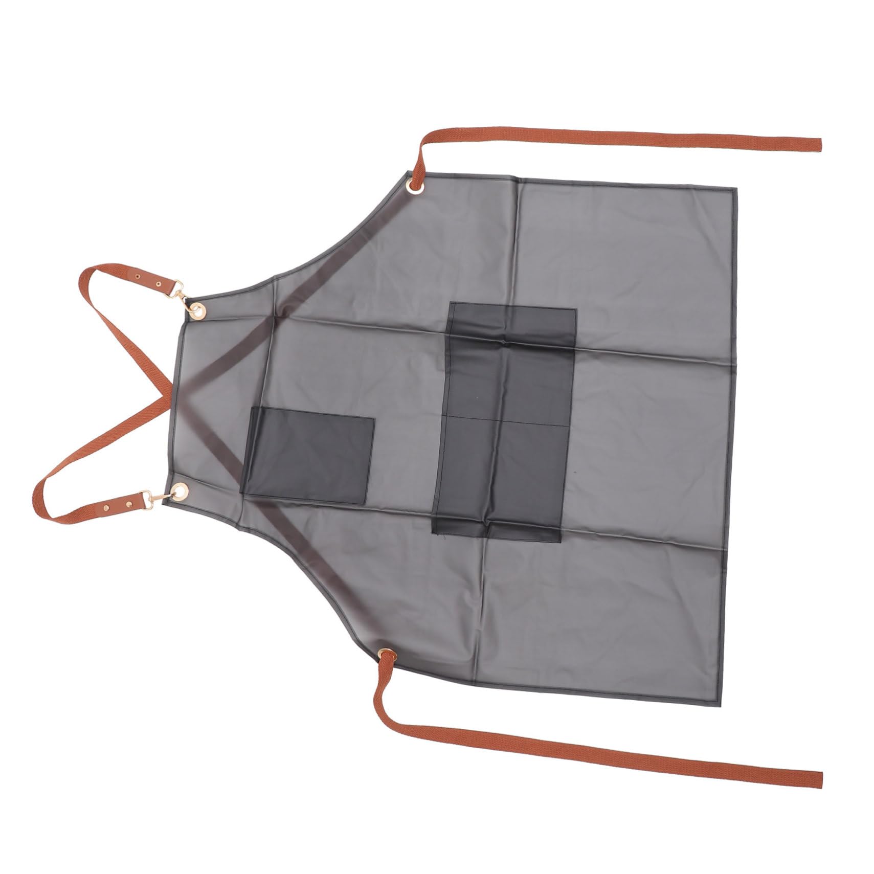 GRIRIW Dishwashing Apron Serving Apron Bar Apron Hair Aprons for Stylist Women Apron Waterproof Aprons for Dishwashing Cooking Apron Restaurant Apron Bbq Aprons Dishwasher Apron Tpu Black