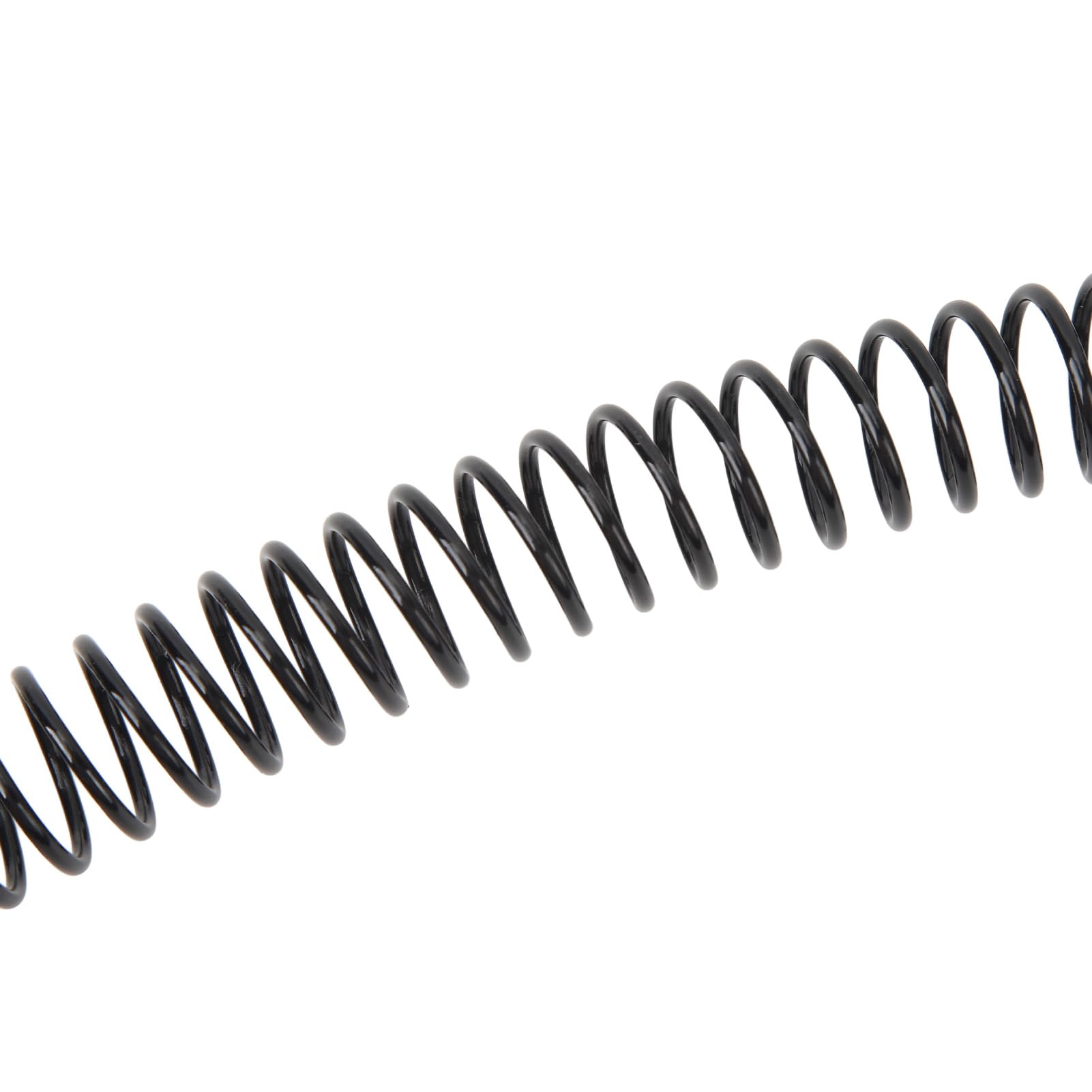 Bobine di rilegatura a spirale da 16 mm, dorso di pettini di rilegatura in plastica da 100 pezzi, bobine di rilegatura con passo 4:1 per carta A4, dorso di rilegatura a spirale in (Nera)