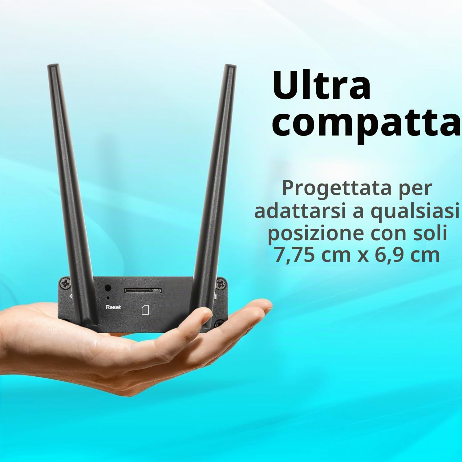 D-Link DWM-311 Modem VPN 4G M2M – Modem industriale LTE Cat.4 con Gigabit Ethernet, sicurezza VPN, gestione remota, Plug & Play, doppia antenna SMA
