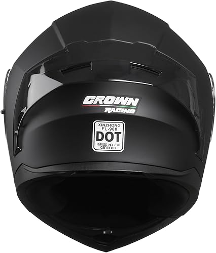 Miniatura 8 de Casco modular de motocicleta con diseño abatible, aprobado por DOT con visera extra transparente, cascos de motocicleta de cara completa