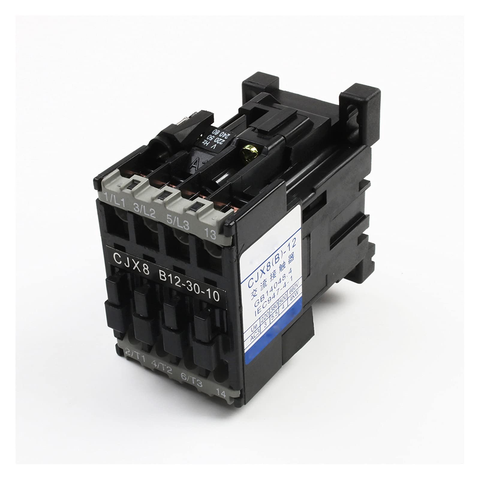Contacteur CJX8-12 relais de commande triphasé 12A 220V 50/60Hz