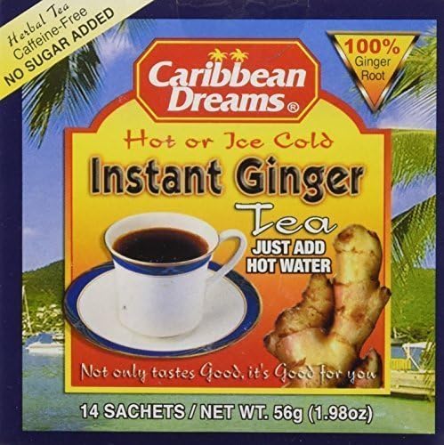 Instant Ginger Tea Un-Sweetened 14 Sachets (pack of 3)