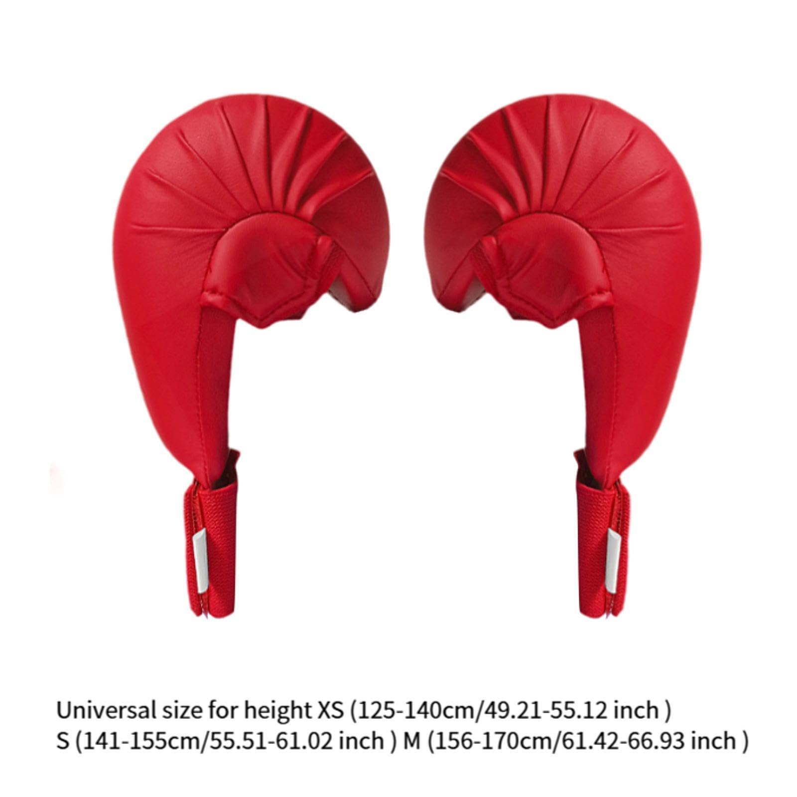 Fenteer 2X Guantes de Entrenamiento de Karate, Guantes de Boxeo, Entrenamiento, Deportes, Guardias de Competición Profesionales, Equipo de Kickboxing