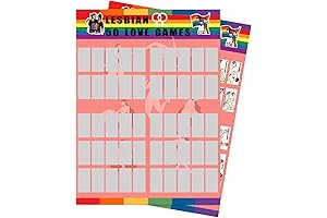 Valentine's Day Scratch-Off Poster for Couples: Explore 50 Intimate Positions