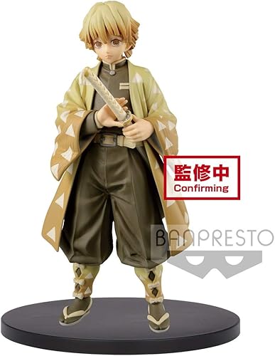 Banpresto Demon Slayer - Figura de Kimetsu No Yaiba Vol.4 (A Zenitsu Agatsuma), multicolor