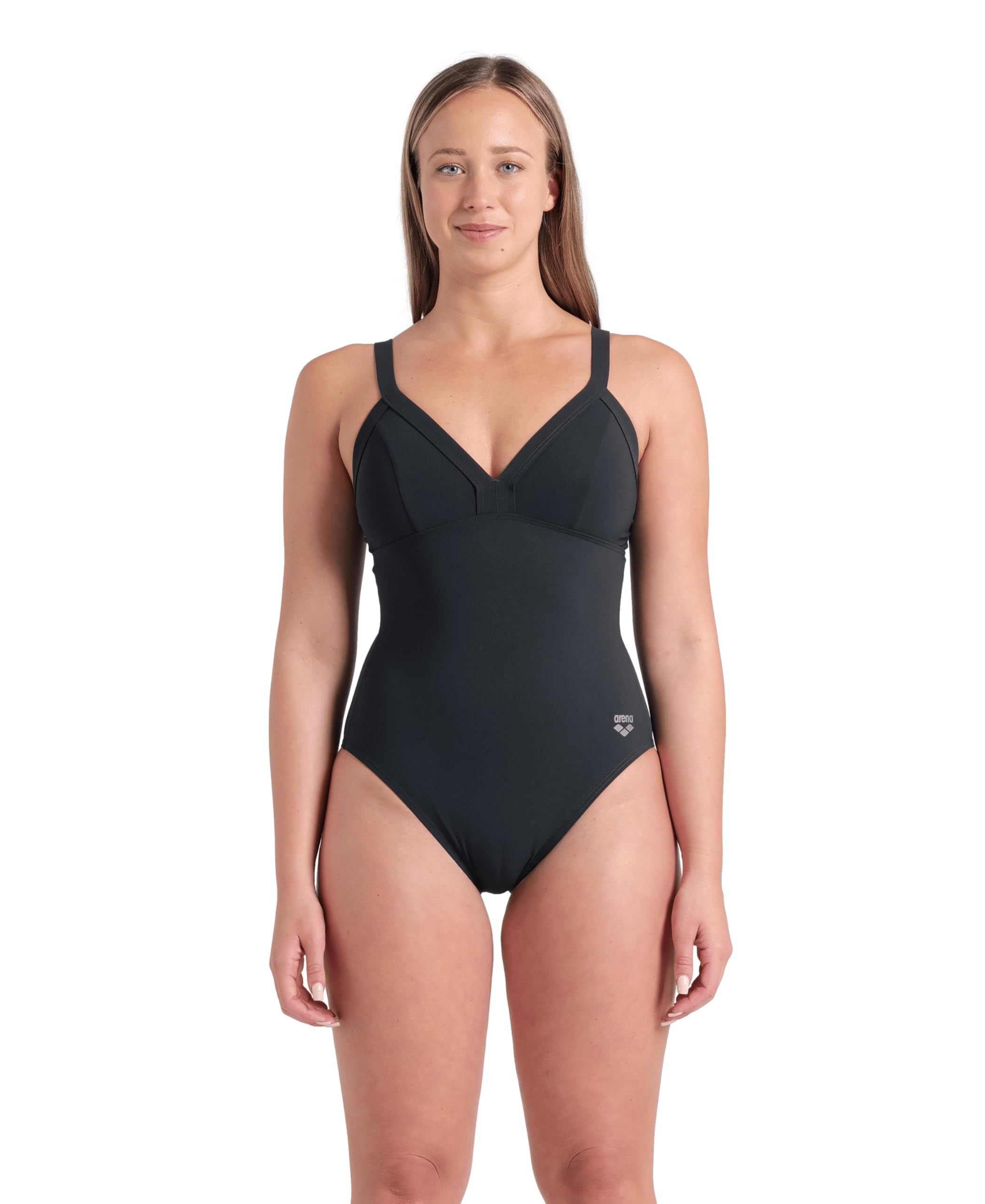 ARENA Women's Bodylift Lara Shapewear Soft Curve Back B Cup One Piece Swimsuit Ladies Shaping Tummy Control Swimwear