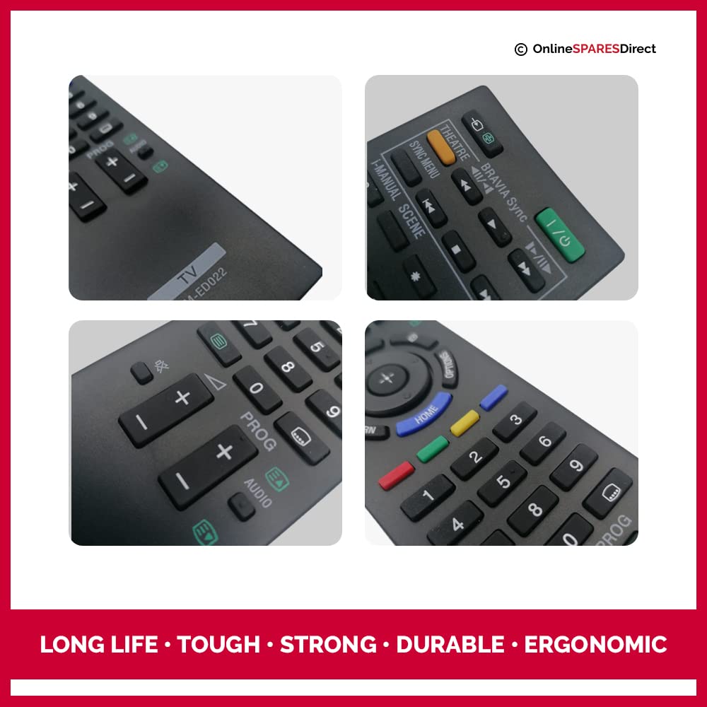Sony RM-ED022 Télécommande d'origine pour TV Téléviseur (Réf#B-569 Sony RM-ED022 Télécommande d'origine pour TV Téléviseur (Réf#B-569